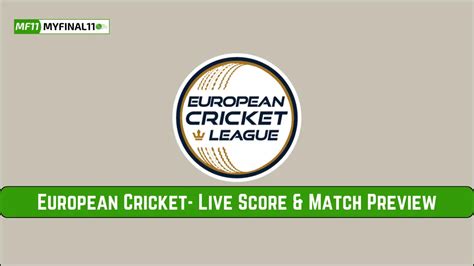 cricbuzz european t10 league live score|European Cricket Scores & Fixtures .